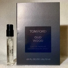 Tom Ford Oud Wood Eau de Parfum EDP Sample Spray .05oz, 1.5mL New in Card