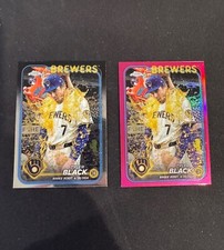 2024 Topps Chrome Tyler Black Pink & Base Rookie Debut