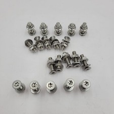 LR SERIES / DEFENDER -16 Chequer Plate M6X16MM Torx Head Fixing Kit YRM1024