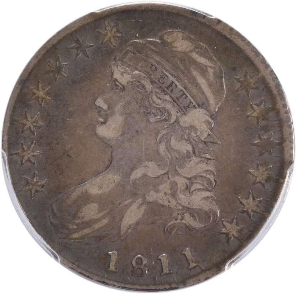 1811/10 Bust Silver Half Dollar VF30 PCGS (CAC) - Image 3 of 4