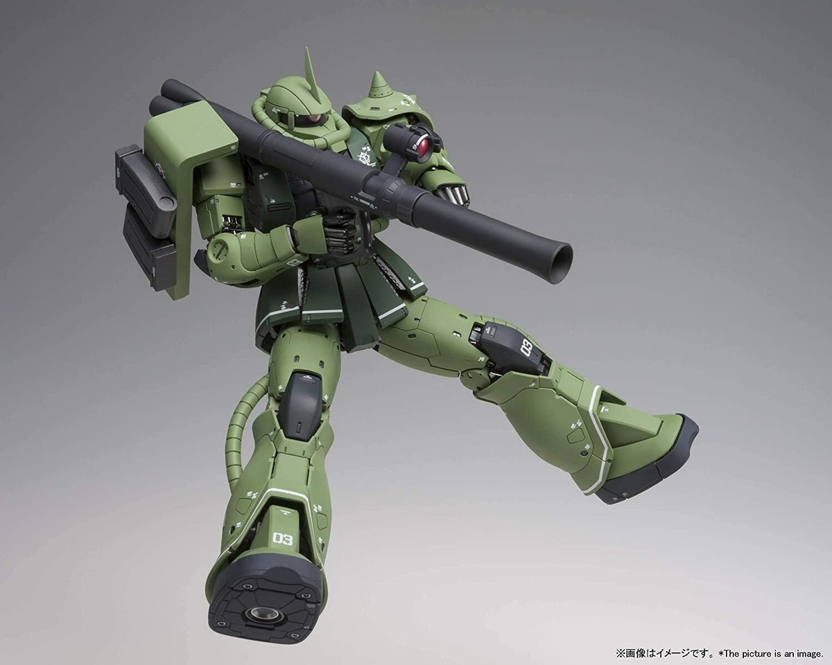BANDAI GUNDAM FIX FIGURATION METAL COMPOSITE MS-06C ZAKUII Diecast