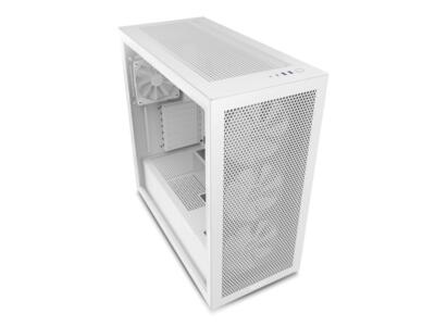 NZXT H7 Flow RGB CM-H71FW-R1 White ATX Mid Tower Desktop Computer Case