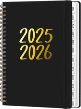 Planner 2025-2026, July 2025 - June 2026 Daily Weekly and Monthly Calendar Plann
