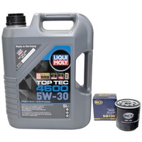 MotoröL Set 5W-30 5 Liter + ÖLfilter SM 109 FüR Opel Corsa A CC