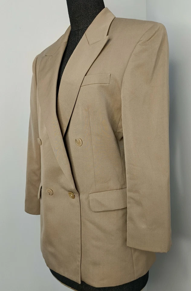 JPress J.Press Japan New York brown double breasted wool suit - Image 3 of 4