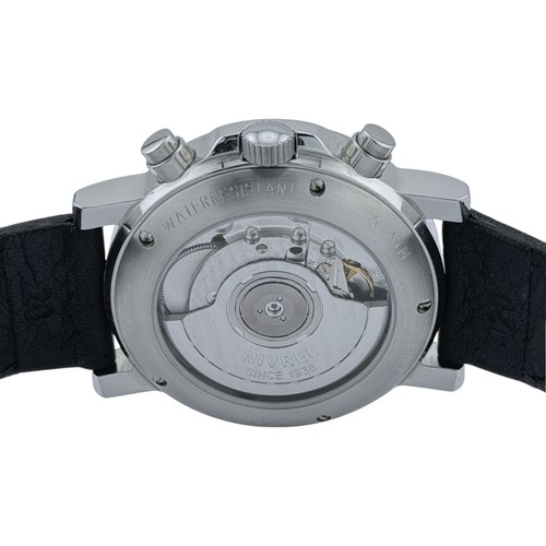 Nivrel Héritage Chrono La Grande Date Men's Wristwatch Automatic Ref. N 580.001 - Picture 5 of 6