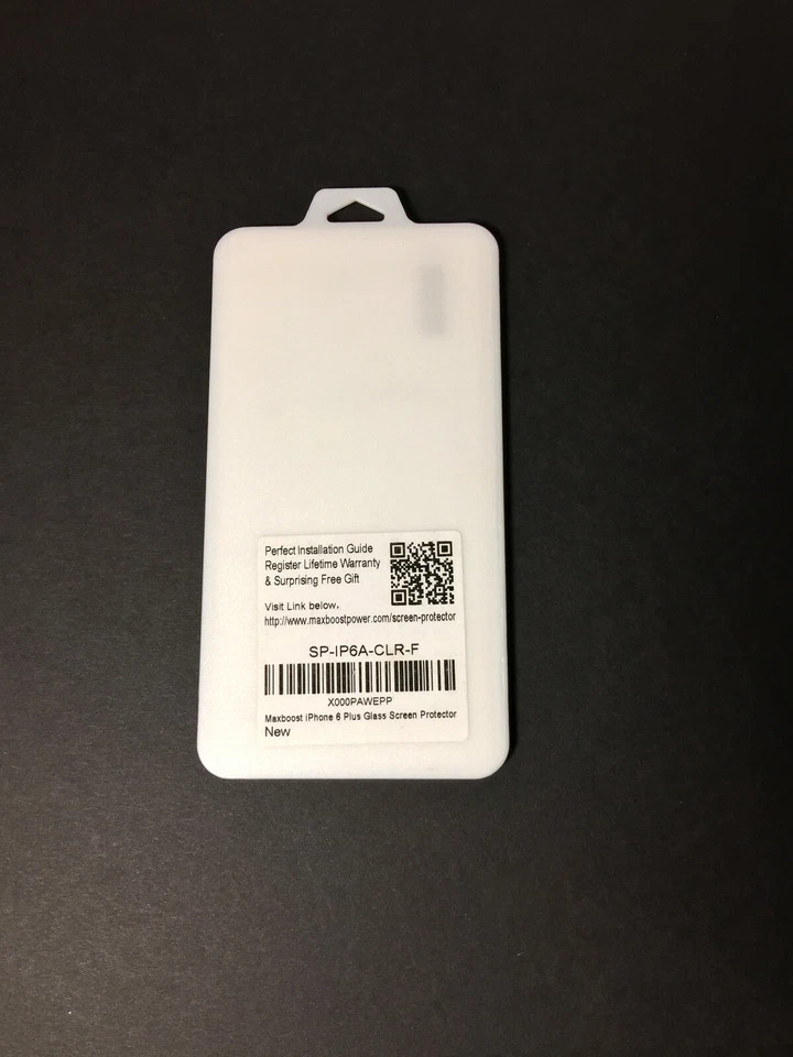 TOTALMENTE NUEVO Maxboost Premium Protector de Pantalla de Vidrio Templado iPhone 6 Plus Duro Foto 2 de 2