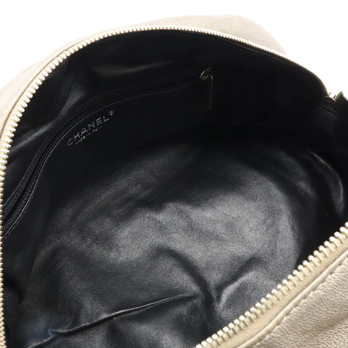 CHANEL Luxury Line Shoulder Bag Mini Boston Bag Leather CHANEL Luxury Line Shoulder Bag Mini Boston Bag Leather
