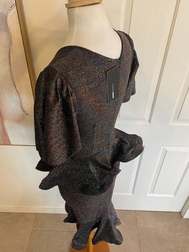Womens Dress Fashion Nova Pep In Your Step Dress Multicolour Size M - D1128F01 - Picture 12 of 20