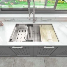 OSC ‎KSS0001S-OL 32 inch Kitchen Sink