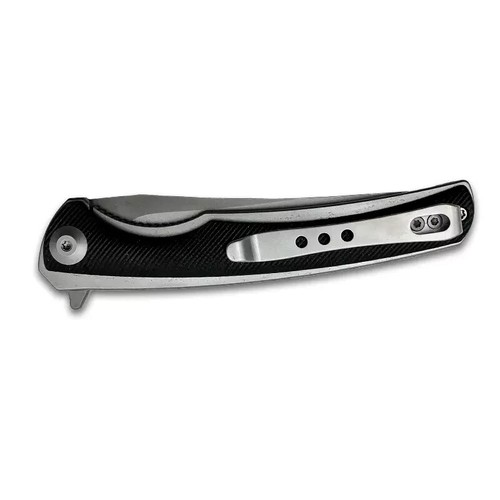WE Knife 704X 3.5" EDC Folding Pocket Knife D2 Steel G10 Scales - Black 704x-C - Picture 5 of 9