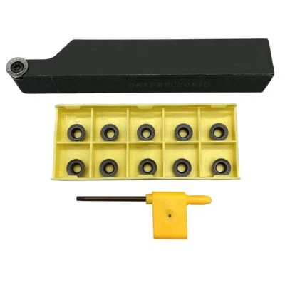 GBJ 3/4" SRAPR + RPMT10T3 Lathe Turning Holders Lathe Turning Round Inserts RPMT