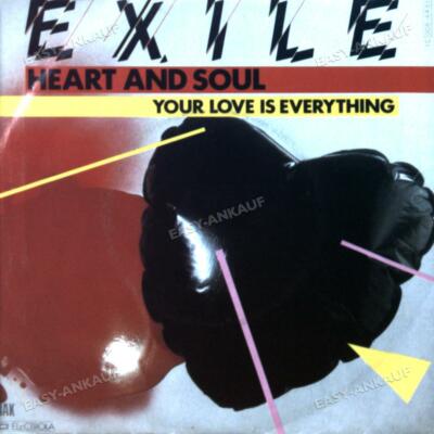 Exile - Heart And Soul / Your Love Is Everything 7in 1981 (VG/VG) .