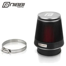 NIBBI Motorcycle Air Filter Universal 48mm High Air Flow Straight Cone Type ATV