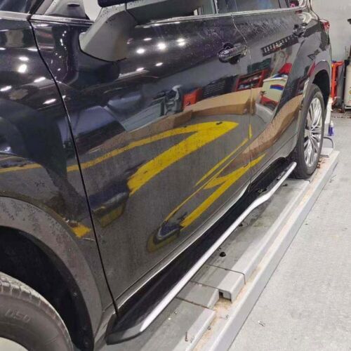 2pcs Fixed Door Running Board Side Step Nerf Bar Fit for AUDI SQ5 2018-2023 2024 - Picture 3 of 5