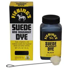 Fiebings Suede & Roughout Dye with Applicator 4 Oz - All Colors