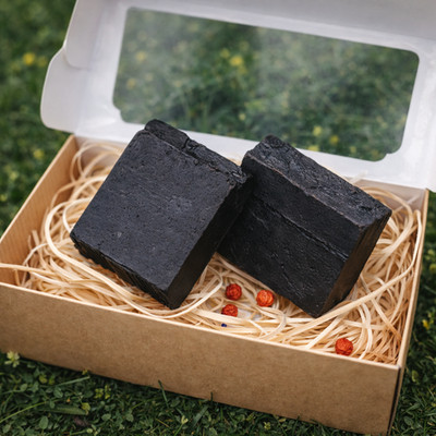 Birch Tar Soap 115g Handmade Natural Hair Scalp Body Traditional Soap