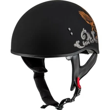 GMax HH-65 Corvus Helmet - Matte Black/Silver/Orange - XL H16510947