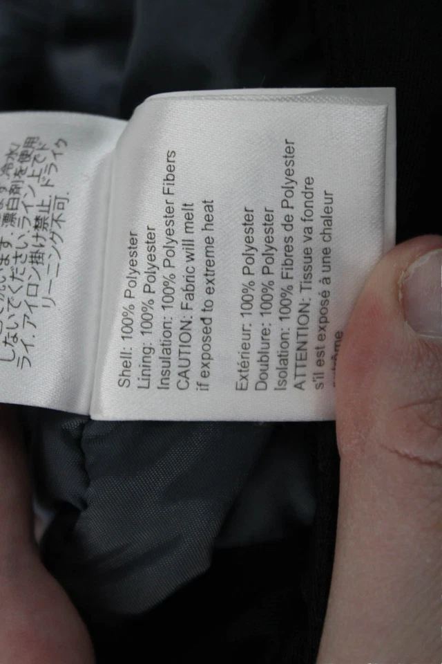 Chaqueta de esquí aislada con capucha negra roja talla 2 Obermeyer para niños Foto 4 de 4