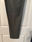 New Women Size 14 ANNE KLEIN Straight Leg Bi-Stretch Crepe Dress Pants Gray — photo 3