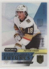 2020 Upper Deck Synergy Exceptional Futures Gold /449 Peyton Krebs #EFS-PK 0gn4