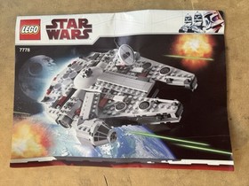 LEGO Star Wars 7778: Midi-Scale Millennium Falcon (2009) Complete W Instructions