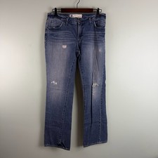 Gap Y2K Vintage Boy Cut Jeans Womens 8 Med Wash Blue Relaxed Straight Low Rise