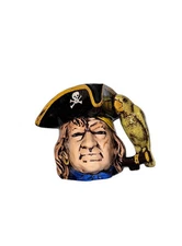 Vintage Byron Molds Pirate/Nautical Mug With Parrot Handle