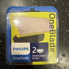Genuine Philips Norelco OneBlade Shaving Replacement Blades 2 Razor QP220/50 New
