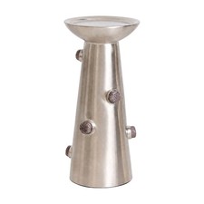 Kerzenhalter mit Steinintarsien modern f&uuml;r moderne Wohnkultur, Esstisch
