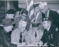 1962 Photo United Veterans Council Plans Denver Memorial Day Parade Event 8X10