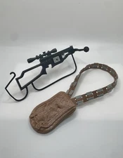 Vintage Star Wars 12 Inch Chewbacca Replacement REPRO Bowcaster & Bandolier 12”