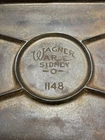 Vintage Wagner Ware Cast Iron Griddle. Catalog Number 1148. Made In 1950’s