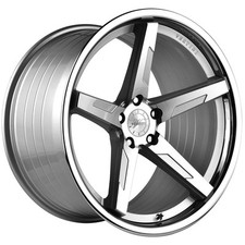 20" Vertini RFS1.7 Silver 20x9 20x10 Forged Wheels Rims Fits Lexus LS460 LS600