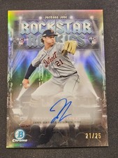 JACKSON JOBE 2025 BOWMAN ROCKSTAR ROOKIES #RRA-JJ AUTO 21/25 RC *Jersey Match*