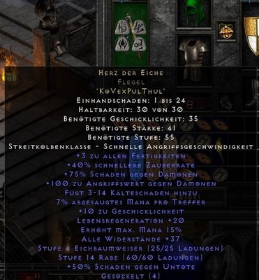 Hoto/Herz der Eiche - D2R ROTW Ladder Season 14 SC Diablo II Resurrected PC