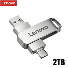 Lenovo 512GB USB 3.2 Type-C OTG Flash Drive High Speed Metal USB Memory Stick