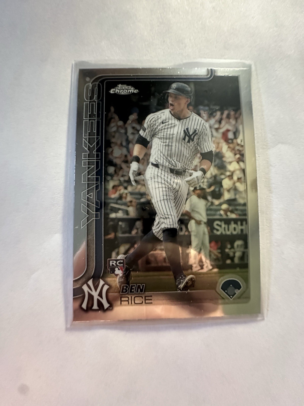 2025 Topps Chrome - Ben Rice #139 (RC)