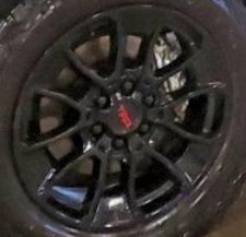 2023 Tundra Oe Wheel 20x8 6 Y Spoke Black Trd Off-road Toyota