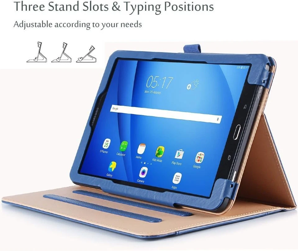 ProCase Leather Case for Galaxy Tab A 10.1-inch 2016 (SM-T580 T585 Navy  - Image 4 of 4