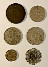 6 ASSORTED COLLECTIBLE COINS AS SEEN (56)