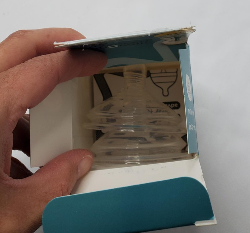 2pk Tommee Tippee Advanced Anti-Colic Medium Flow Bottle Nipples 3m+ BPA Free