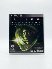 CIB ALIEN ISOLATION NOSTROMO EDITION PS3 SONY PLAYSTATION 3 VIDEO GAME COMPLETE