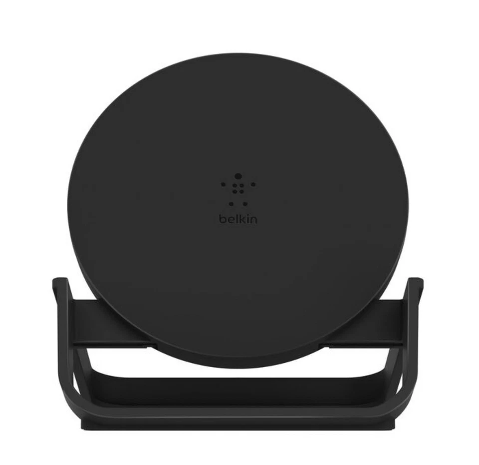 Belkin - Soporte de carga inalámbrica rápida BoostCharge 10W certificado Qi - Negro Foto 4 de 4