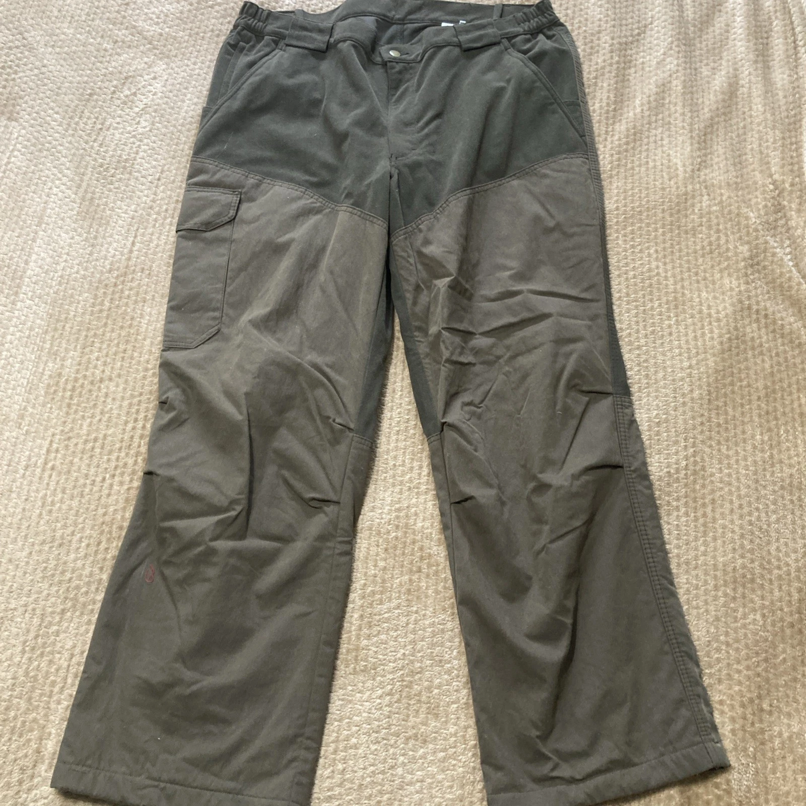 Oberstoff Poland Double Knee Utility Military Green Workwear Outdoor Pants 40x30