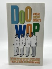 Doo Wop Vocal Group Greats 3 CD Set Limited Edition Long Booklet Set Great Cond.