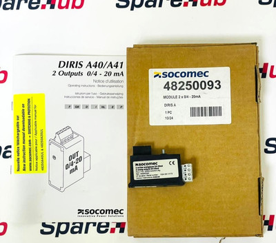 SOCOMEC 48250093 Analog Output Module