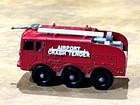 Vintage Lesney Matchbox Red Airport Foamite Crash Tender #63 Diecast Fire Truck
