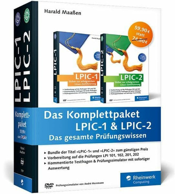 Das Komplettpaket LPIC-1 & LPIC-2: Das gesamte Buch Rheinwerk Computing