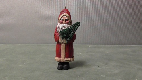 Weihnachten Punze Andenken Ornament Volkskunst Weihnachtsmann Old-Fashioned Collection '87 - Bild 1 von 9